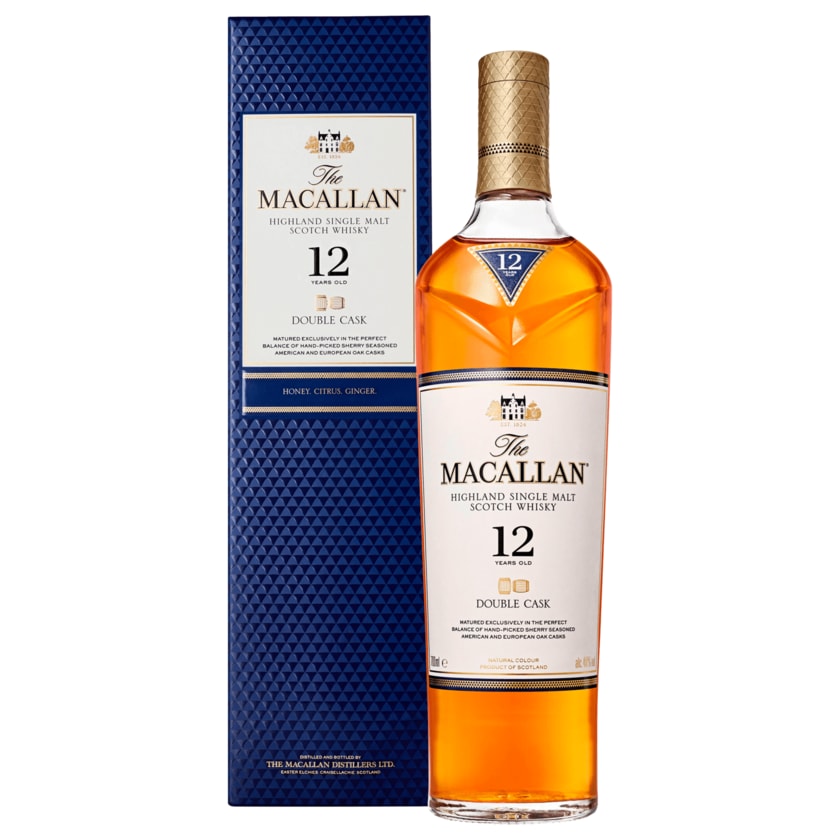 The Macallan Double Cask Highland Single Malt Scotch Whisky 0,7l